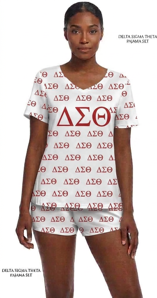 ๐ซ๐บฮ - Pajama Short Set