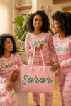 SOROR-Pink/Green Lounge Wear -PRE-ORDER