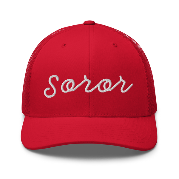 NEW-Hey Soror- Trucker Cap