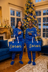 Soror-Blue/Gold Weekender Bag