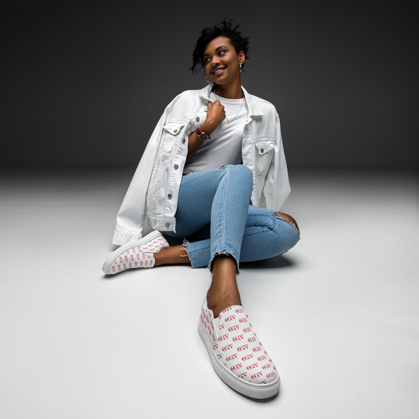 𝚫𝚺𝚯- Tennis Slip-On Canvas Shoes w/ FREE SHIPPING!