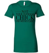 NOT YOUR AVERAGE CHICK! - Worthy Chic Ladies Fitted Tee! - Worthy Chic