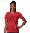 NOT YOUR AVERAGE CHICK! - Worthy Chic Ladies Fitted Tee! - Worthy Chic
