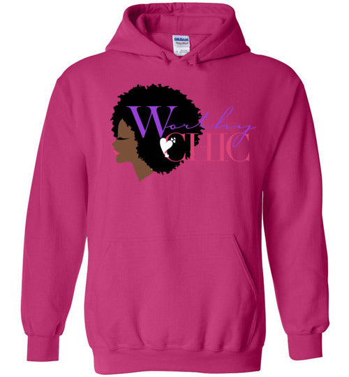 Worthy Chic - Classic CHIC logo Hoodie