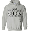 NOT YOUR AVERAGE HOODIE CHICK! - Worthy Chic Cozy Hoodie - Worthy Chic