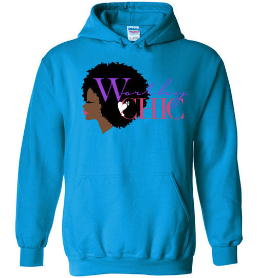 Worthy Chic - Classic CHIC logo Hoodie
