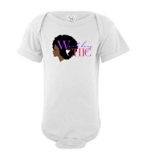 Worthy ChicKs - Classic Baby Onesie