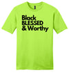 Black Blessed Worthy - Men's Tee