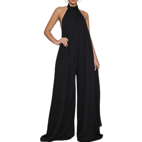 Miss Cass Ave.- Halter Jumpsuit -SALE!