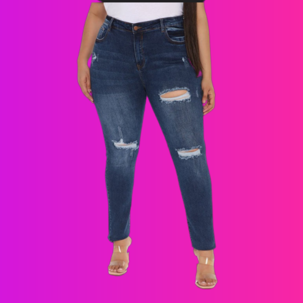 Chic Me Slay - Women's Jeans Plus Size