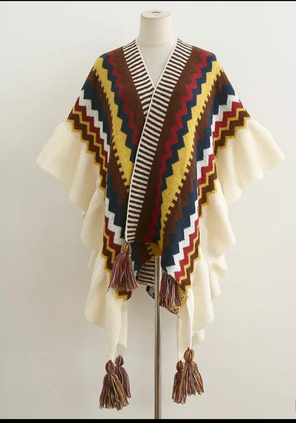 Miss Fest -Sweater Shawl