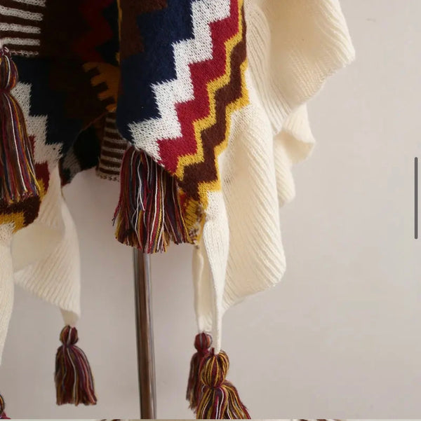 Miss Fest -Sweater Shawl