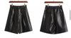 FOREVER CHIC - Women's PU Leather Shorts -SALE!