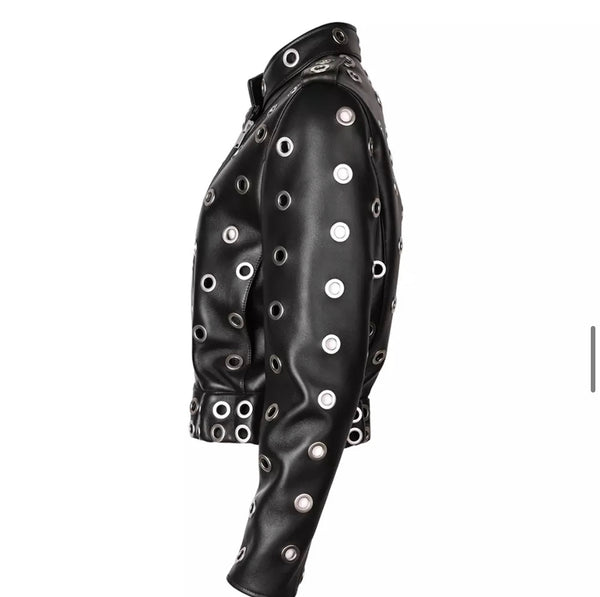 Rock HOLY! -Leather Biker Jacket