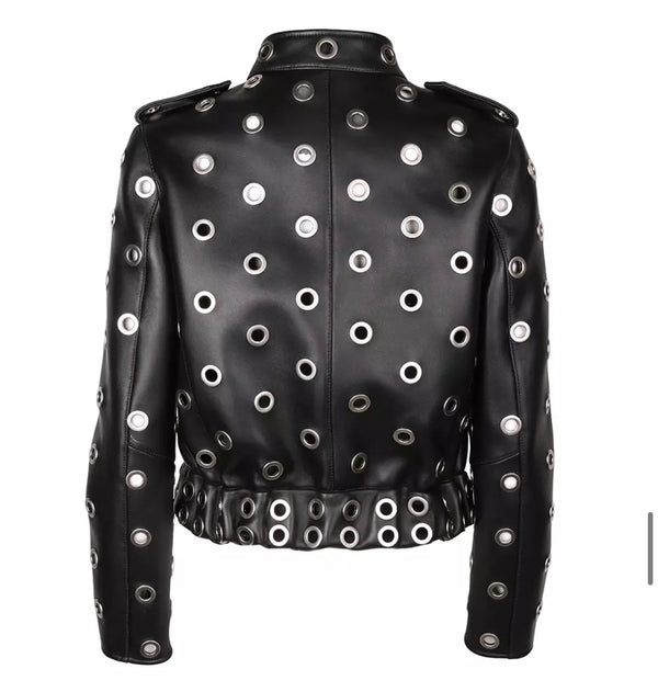 Rock HOLY! -Leather Biker Jacket