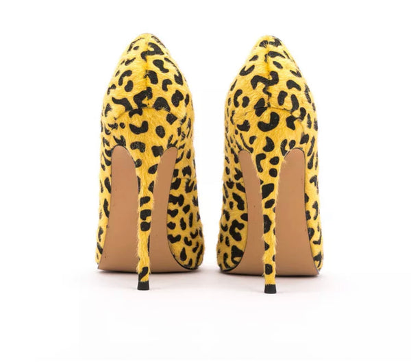 Miss Possible -Women's Leopard High Heels