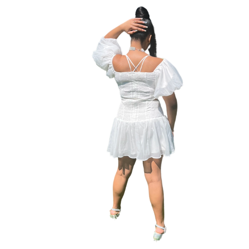 She SO CHIC - Women's Cut-Out WC Dress