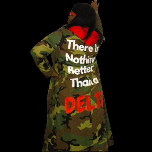 Nothing Better - Long Camo Coat- Pre-Order