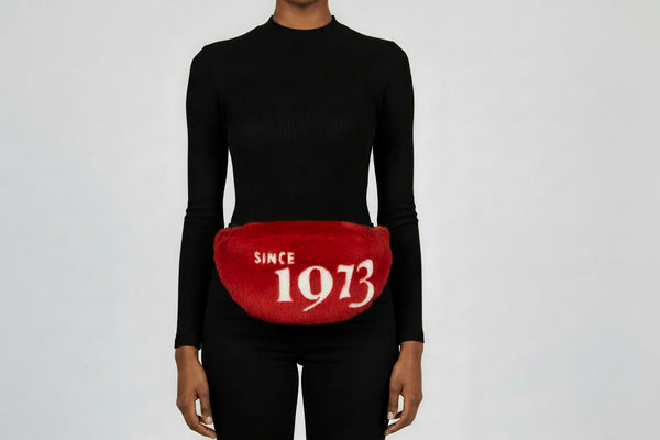 Since 1913 - Large Custom Fur Fanny Pack - Worthy Chic