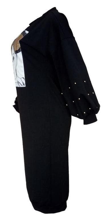 No Gossip Chic! - Women's Embellish Dress - Worthy Chic