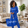 SOROR-BLUE/WHITE Lounge Wear -PRE-ORDER