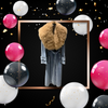 Miss Midnight- Denim Trench Coat