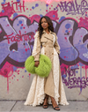 Open Story - Lace-Detail Trench Coat - FREE Shipping