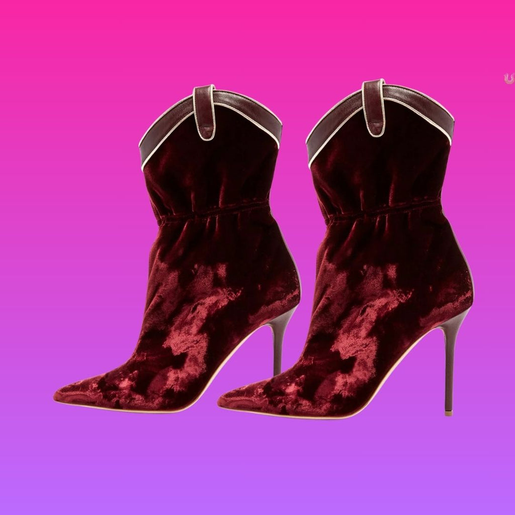 Miss Sassy - Velvet Booties