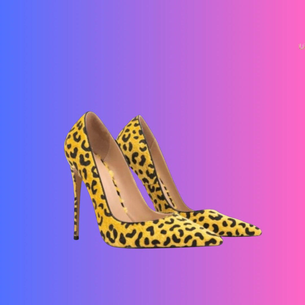 Miss Possible -Women's Leopard High Heels