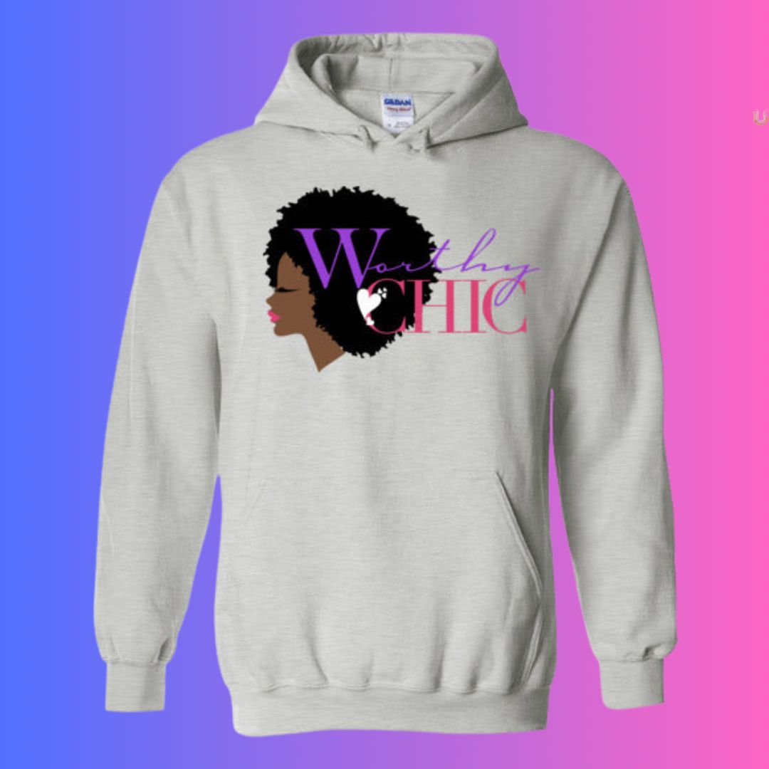 Worthy Chic - Classic CHIC logo Hoodie