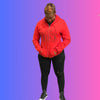 NOT YOUR AVERAGE CHICK ZIP-UP HOODIE -Zip-Up Hoodie