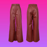 Miss Edge - Wide Leg PU Pants