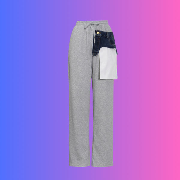 Miss Non-ordinary -Denim Pocket Joggers