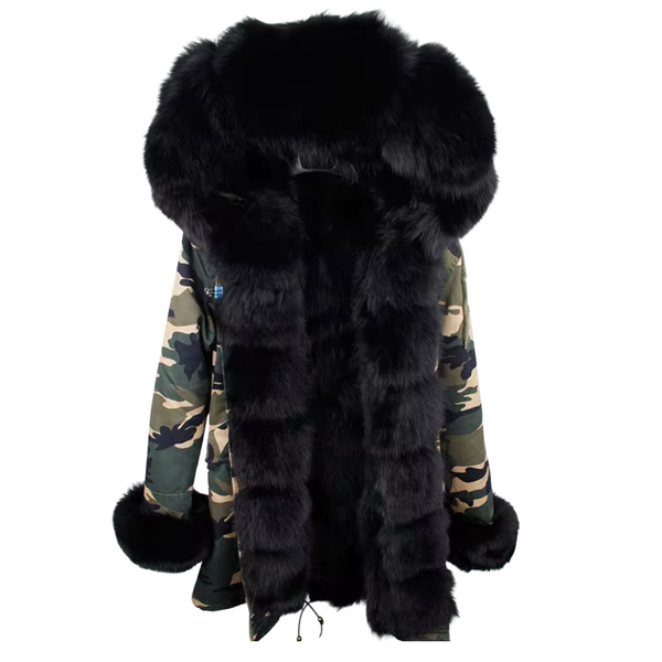 Camo Cam Cam- Women Parka Coat SALE!