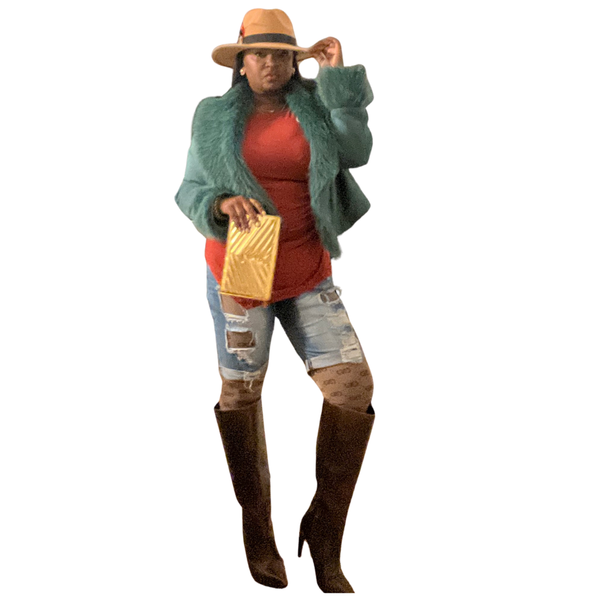 Miss Cut It Out - Women Ripped Denim Shorts -SALE!