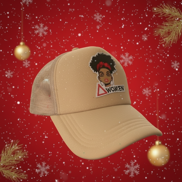 Mahogany Delta Girl -Baseball Caps Series