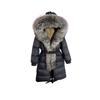 Big Burr Chic - Women Fur Parka Coat