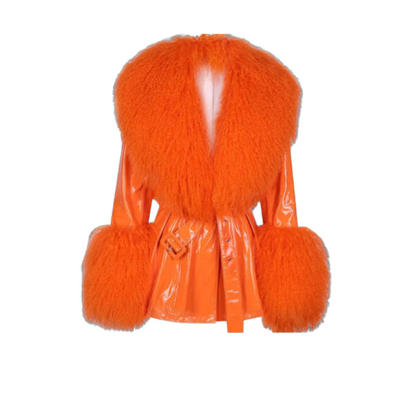 Mamacita - Women's Mogolian Leather Coat