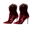 Miss Sassy - Velvet Booties -SALE!