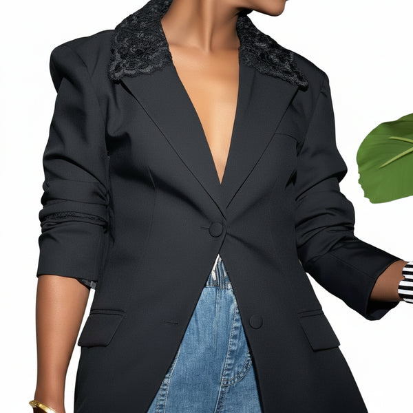 Lace me up- Women's Coat Blazer