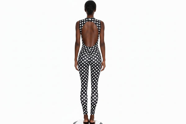Pop-Dot - Backless Bodysuit