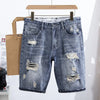 Worthy Bros Big & Tall Baggy Denim Shorts