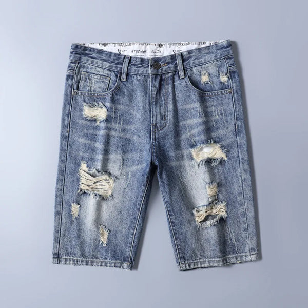 Worthy Bros Big & Tall Baggy Denim Shorts