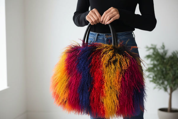 MISS JESSIE -Mogolian Fur bag