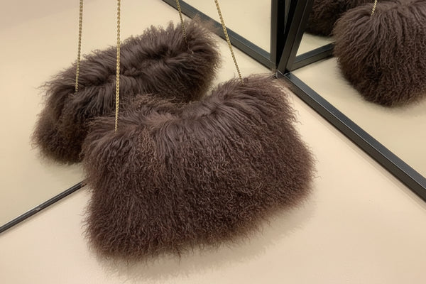 MISS Myra -Mogolian Cossbody/Clutch Fur bag