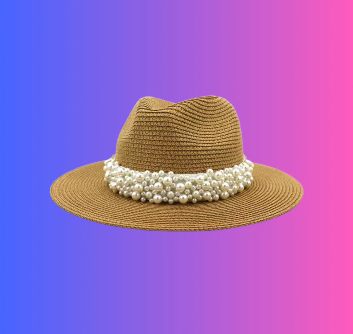 Perfect Pearl -Fedora Hat