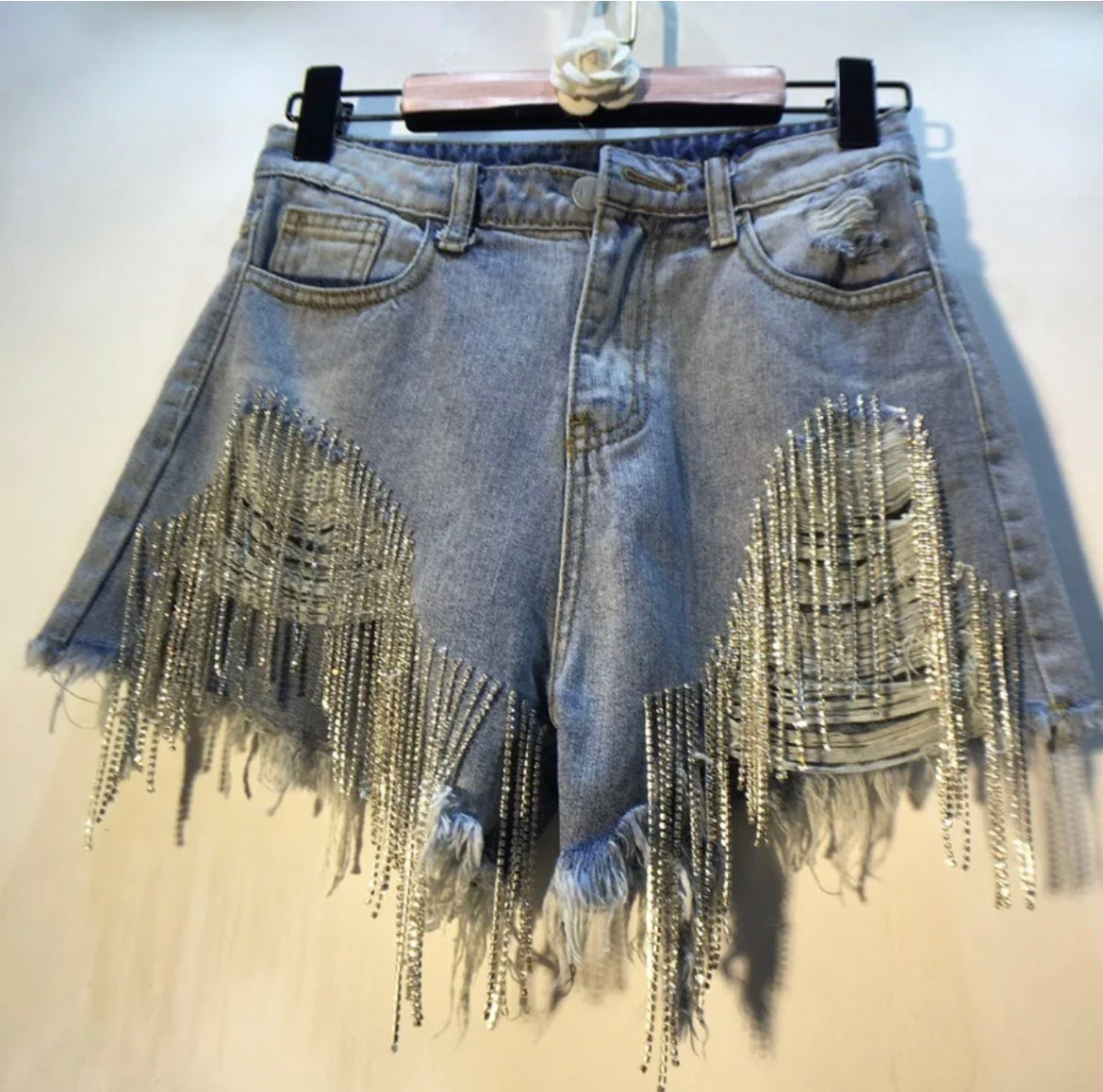Sparkle & Glo Chic - Diamond Shorts