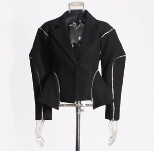 Miss Inconspicuous  2-  Women's Zipper Jacket