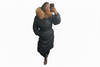 Big Burr Chic - Women Fur Parka Coat-SALE!