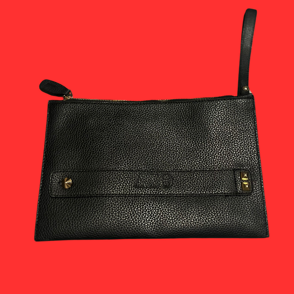 𝚫𝚺𝚯 - Leather Clutch Purse